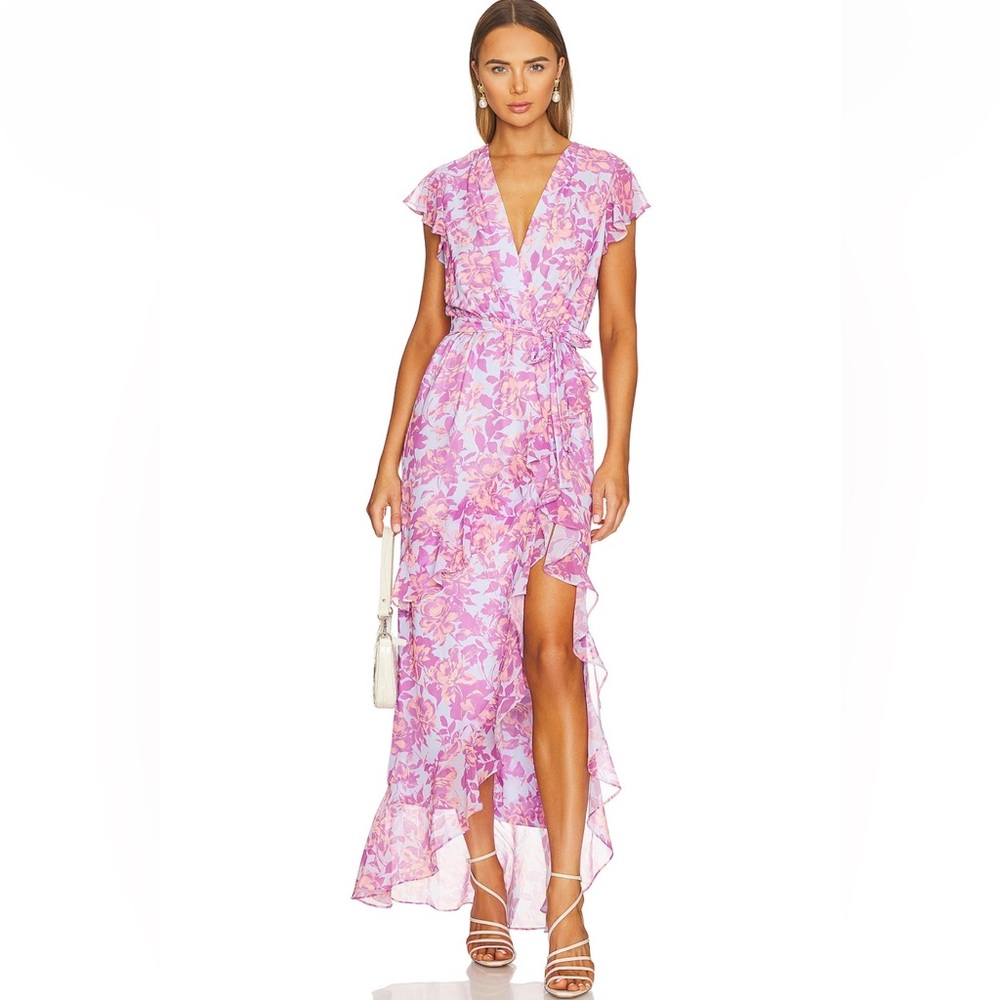 Amanda Uprichard Size small Johanna maxi dress in midsummer